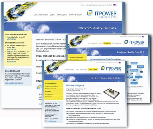 Redaxo Webiste IT Power Solutions