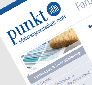 Referenz Webstandards HTML punkt MalereigmbH