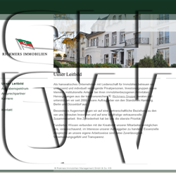 TYPO3-Referenz Rickmers Immobilien