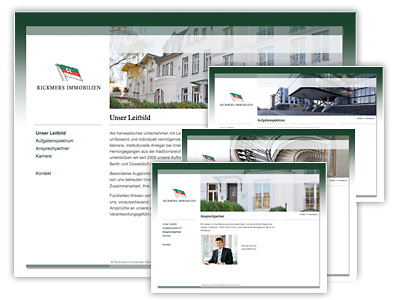 Typo3 Referenz Rickmers Immobilien Management GmbH & Co. KG